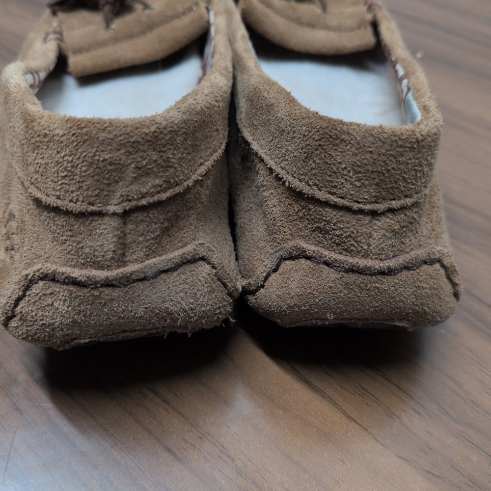 Ugg Australia Lizzy Moccasin Slip On Slippers Womens 10 Chestnut Brown Tassel - Picture 7 of 7
